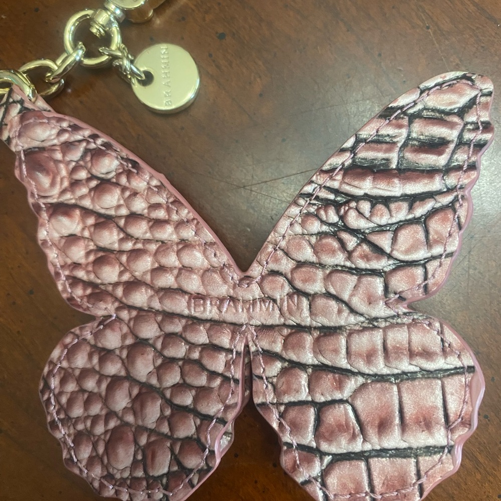 🔥BRAHMIN🔥Butterfly Tassel in Dusty pink-EUC - Picture 4 of 6